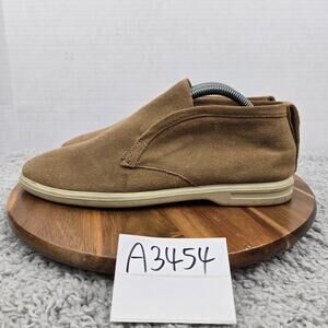 Peter Millar Excursionist Tan Brown Suede Casual Chukka Boot Sneaker Mens 8.5 M